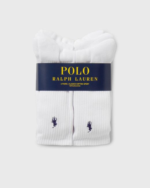 Polo Ralph Lauren CREW SOCKS 6-PACK male Socks now available