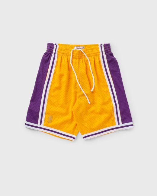 Mitchell & Ness NBA Swingman Shorts Los Angeles Lakers Home 1996-97 male Sport Team now available