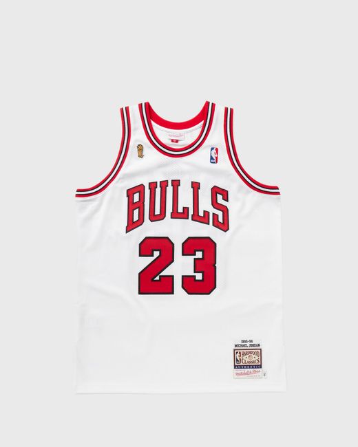 Mitchell & Ness NBA Authentic Jersey Chicago Bulls 1995-96 Michael Jordan 23 male Jerseys now available
