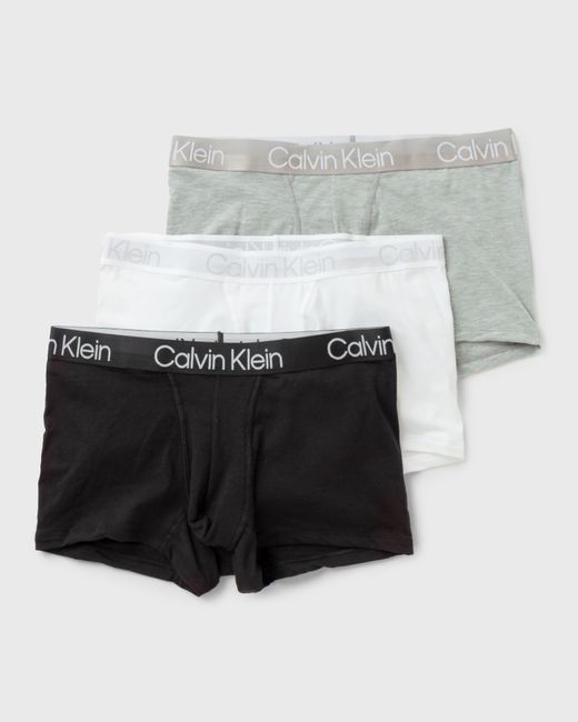 Calvin Klein MODERN STRUCTURE TRUNK 3-PACK male Boxers Briefs now available