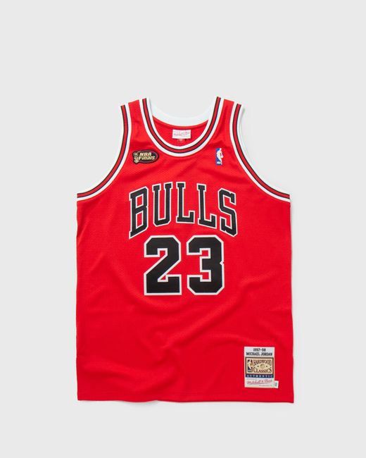 Mitchell & Ness NBA AUTHENTIC JERSEY CHICAGO BULLS 1997-98 MICHAEL JORDAN 23 male Jerseys now available