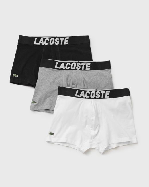 Lacoste 3 PACKS TRUNK male Boxers Briefs now available