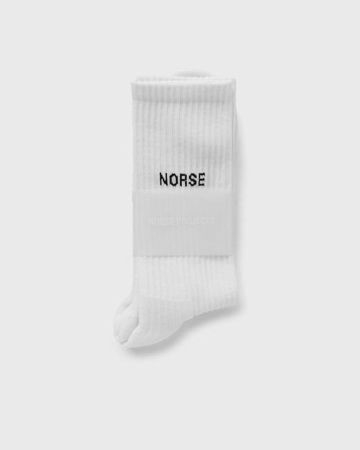 Norse Projects Bjarki Logo male Socks now available