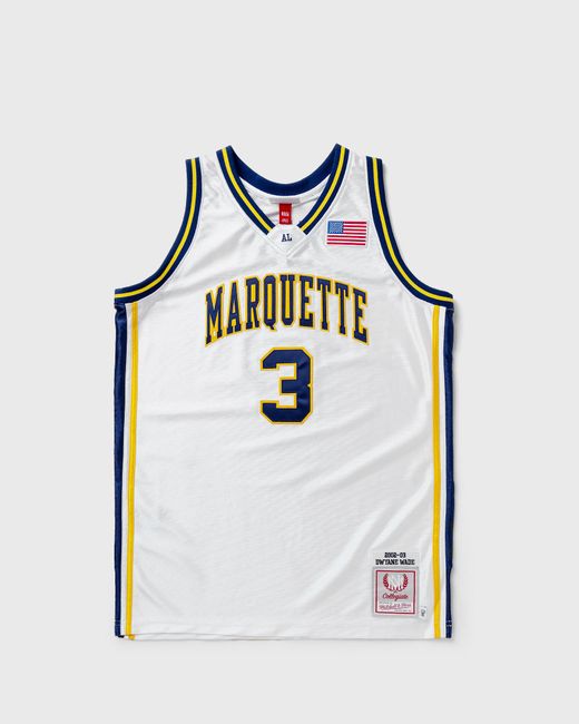 Mitchell & Ness NCAA AUTHENTIC JERSEY UNIVERSITY MARQUETTE 2002-03 DWYANE WADE 3 male Jerseys now available