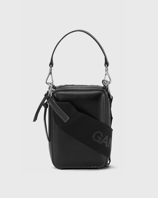 Ganni Banner Camera Bag female HandbagsMessenger Crossbody Bags now available