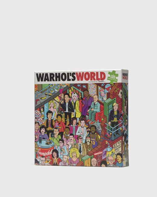 Books Warhols World A 1000 Piece Jigsaw Puzzle male Cool Stuff now available