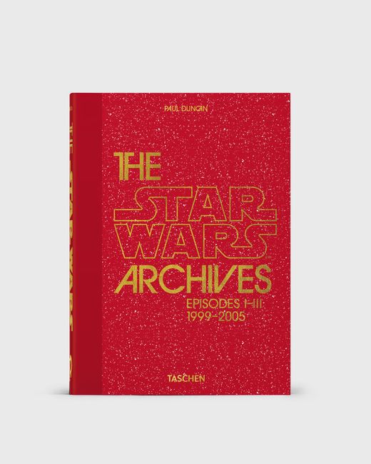 Taschen The Star Wars Archives Episodes I-III 19992005 40th Edition by Paul Duncan male Music Movies