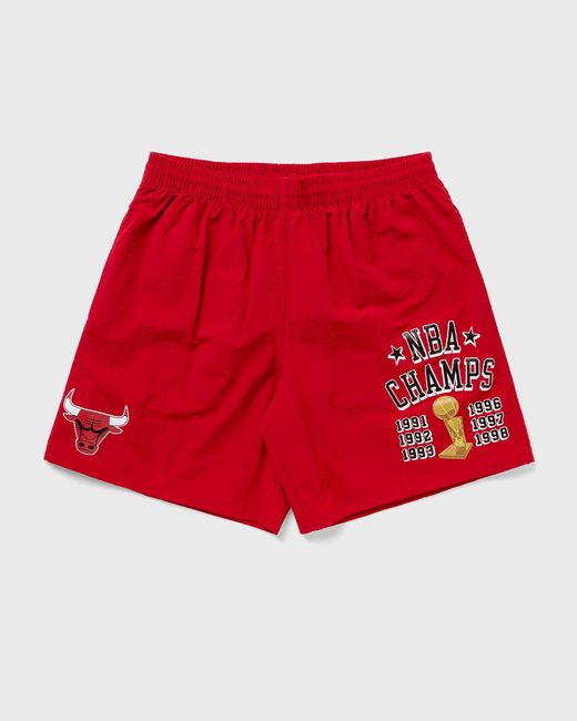 Mitchell & Ness Team Heritage Woven Short Chicago Bulls male Sport Shorts now available