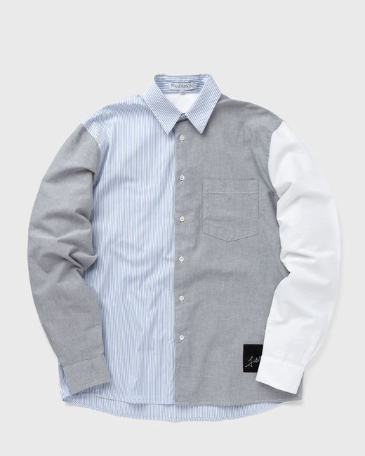 J.W.Anderson CLASSIC FIT PATCHWORK SHIRT male Longsleeves now available