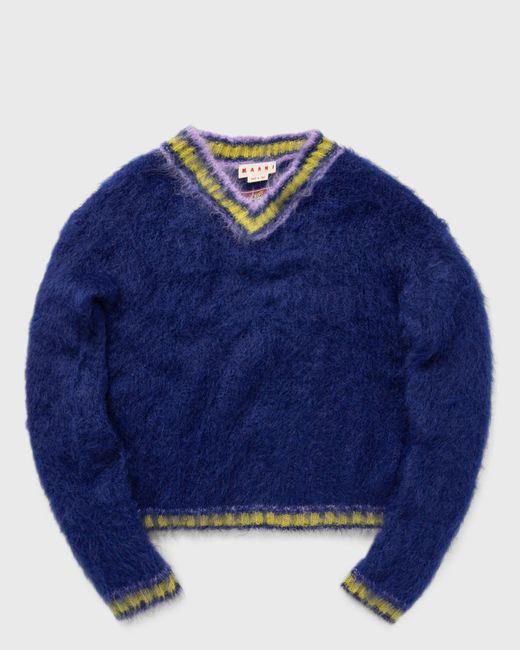 Marni V NECK SWEATER male Pullovers now available