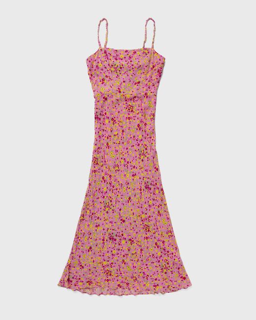 Rotate Birger Christensen Jacquard Midi Slip Dress female Dresses now available