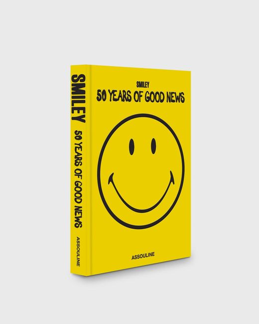 Assouline Smiley 50 Years of Good News by Franklin Loufrani male Fashion Lifestyle now available