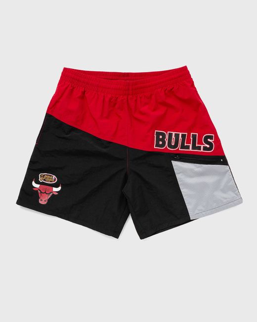 Mitchell & Ness NBA NYLON UTILITY SHORT CHICAGO BULLS male Sport Team Shorts now available