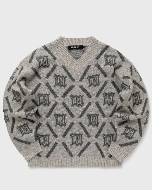 Misbhv ARGYLE KNIT male Pullovers now available