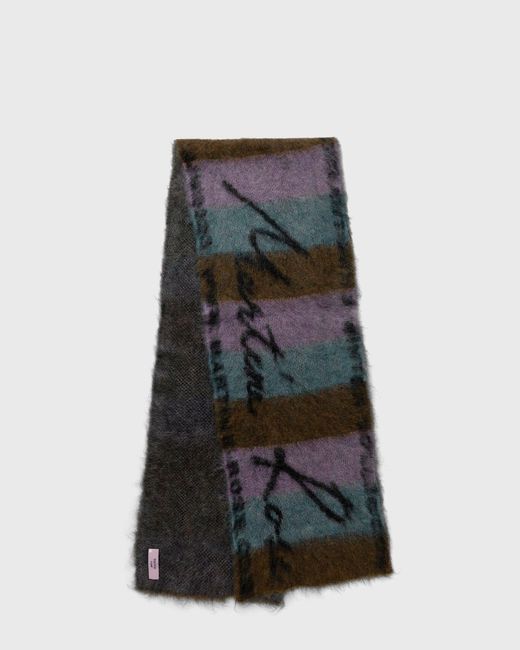 Martine Rose BRUSHED MOHAIR SIGNATURE SCARF male Scarves now available