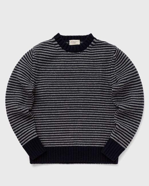 Officine Generale MARCO MINI STRIP ITL MERINO WO male Pullovers now available