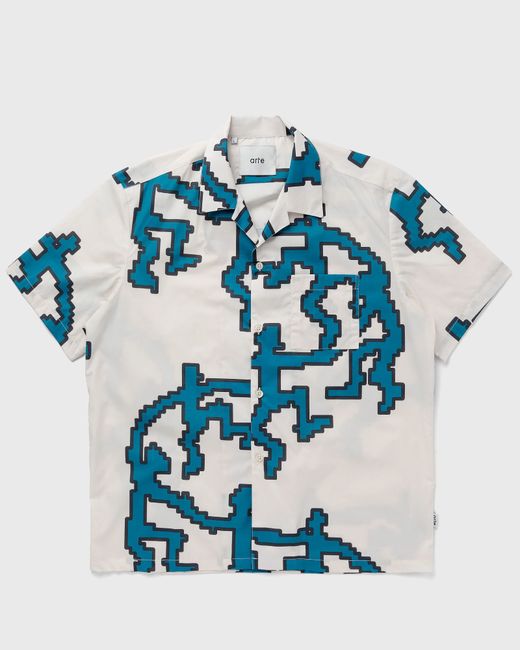 Arte Antwerp Pixel Dancer Bowling Shirt male Shortsleeves now available