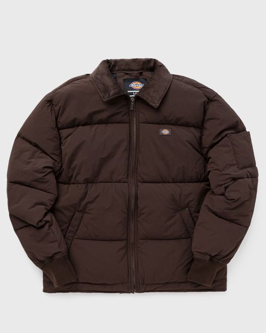 Dickies EISENHOWER PUFFER JAVA male Down Puffer Jackets now available