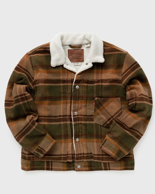 Levi's TYPE 1 SHERPA TRUCKER male Overshirts now available