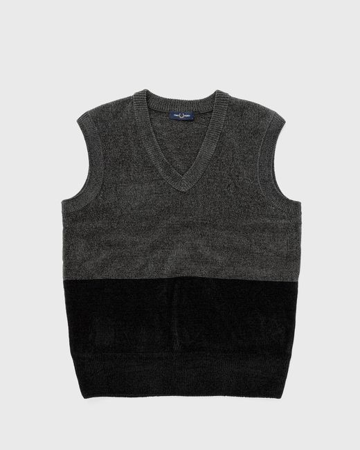 Fred Perry Colourblock Chenille Tank male Vests now available