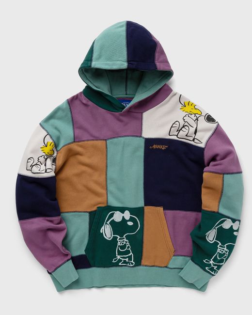 A.W.A.K.E. Mode NY X PEANUTS PATCHWORK HOODIE male Hoodies now available