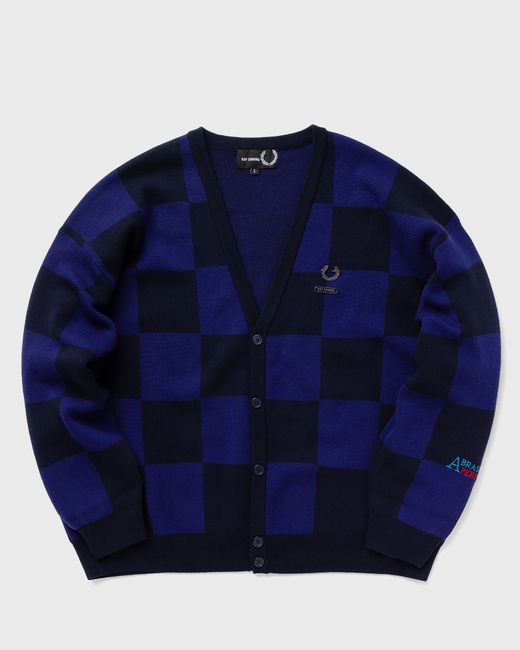 Fred Perry RS Chckerboard Cardigan male Zippers Cardigans now available