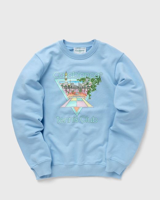 Casablanca TENNIS CLUB ICON PASTELLE PRINTED SWEAT male Sweatshirts now available