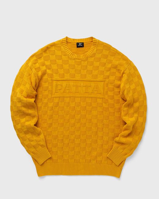 Patta PEARL RIBBED KNITTED SWEATER male Pullovers now available