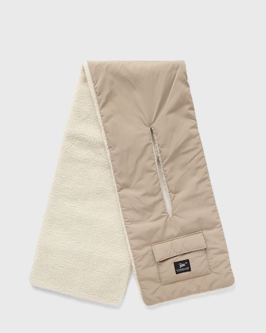 Patta REVERSIBLE SHERPA FLEECE SCARF male Scarves now available