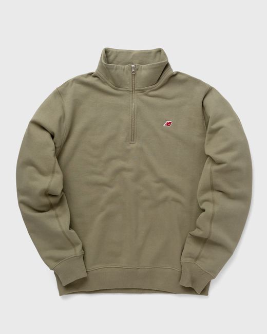 New Balance MADE USA Quarter Zip Pullover male Half-Zips now available