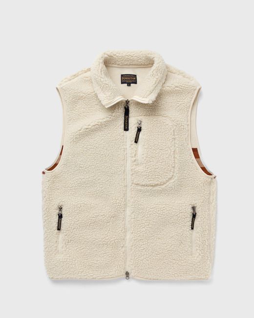 Pendleton BOA STAND VEST IVORY HARDING male Vests now available