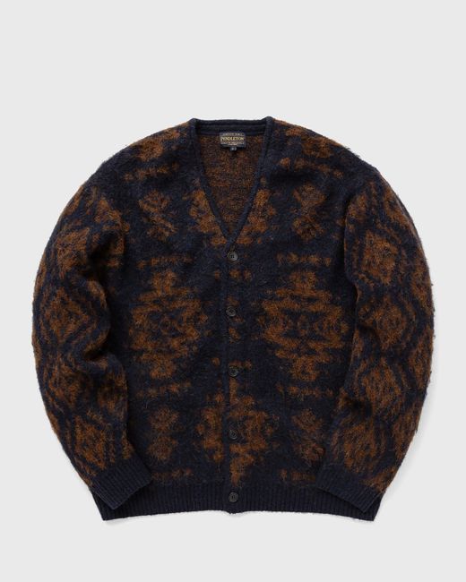Pendleton V NECK CARDIGAN NAVY CHAMOIS male Zippers Cardigans now available