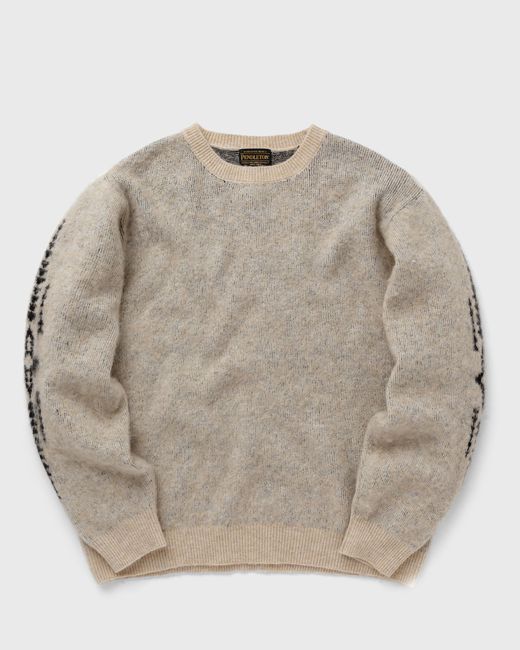Pendleton CREWNECK PULLOVER IVORY HARDING STAR male Pullovers now available