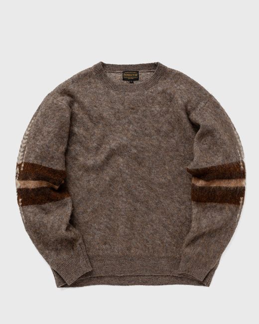 Pendleton CREWNECK PULLOVER MOCHA HARDING STAR male Pullovers now available