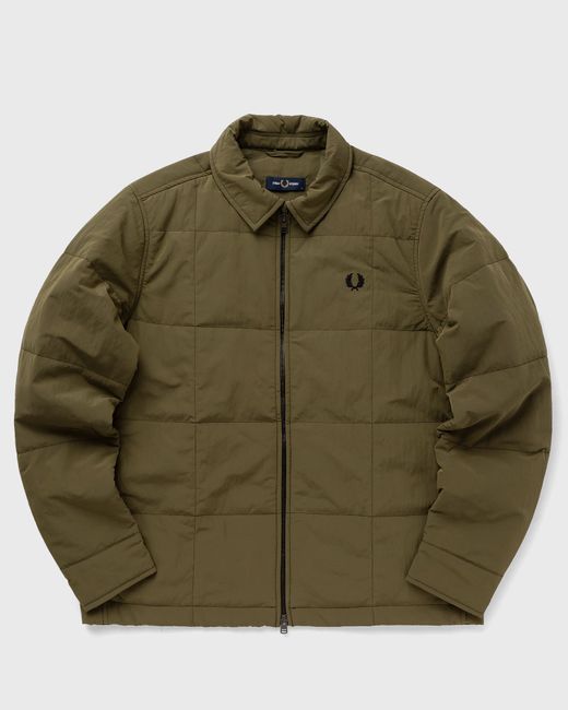 Fred Perry QUILTED OVERSHIRT male Overshirts now available