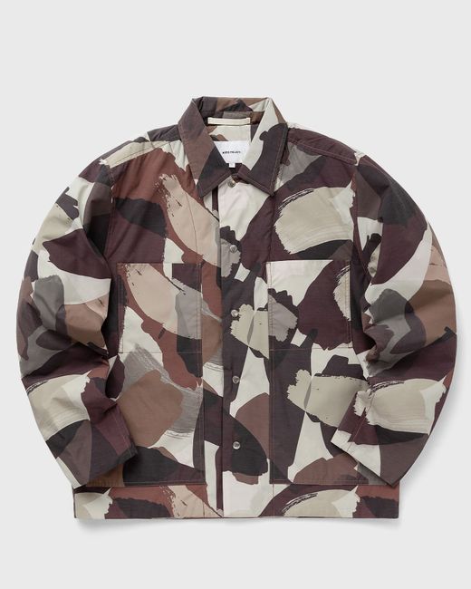 Norse Projects Pelle Camo Nylon Insulated Jacket male OvershirtsWindbreaker now available