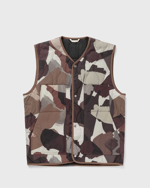 Norse Projects Peter Camo Nylon Insulated Vest male Vests now available