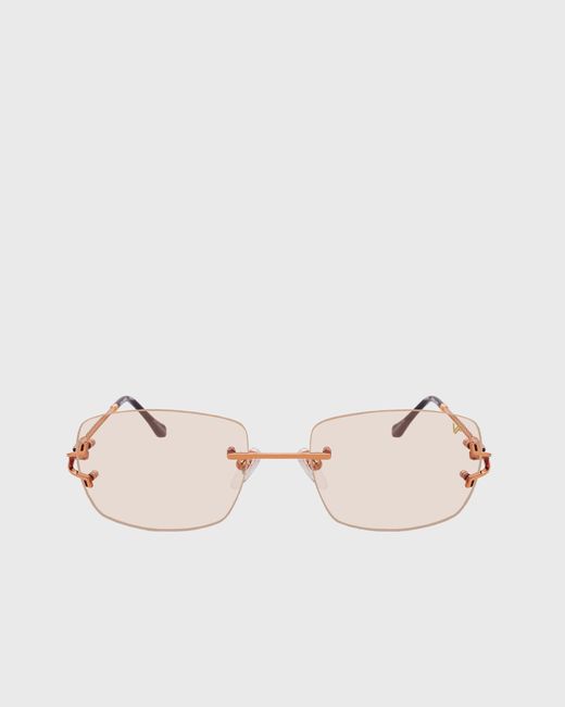Vintage Frames Bal Harbour Drill Mount 24kt Rose Gold male Eyewear now available