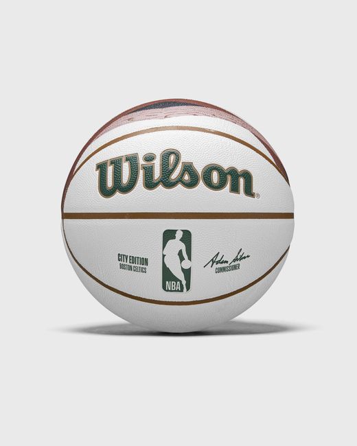 Wilson 2023 NBA TEAM CITY COLLECTOR BOSTON CELTICS 7 male Sports Equipment now available