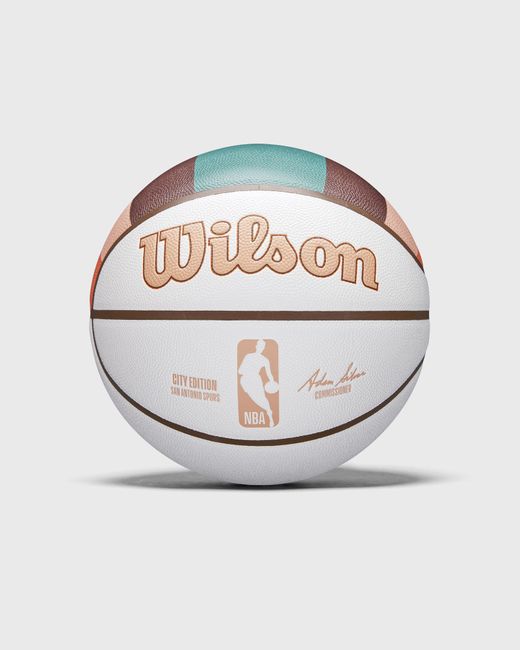Wilson 2023 NBA TEAM CITY COLLECTOR SAN ANTONIO SPURS 7 male Sports Equipment now available