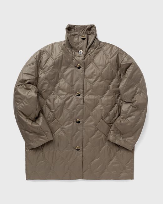 Ganni Shiny Quilt Jacket female Windbreaker now available