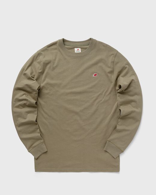 New Balance MADE USA Core Long Sleeve Tee male Longsleeves now available
