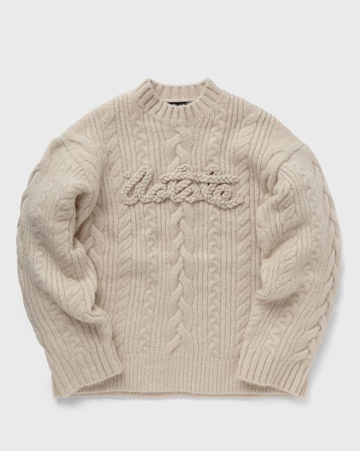 Rotate Birger Christensen Cable Knit Logo Sweater female Pullovers now available