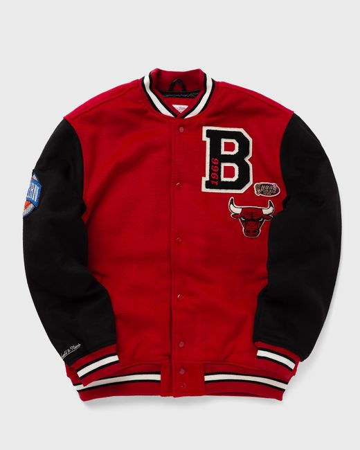 Mitchell & Ness NBA TEAM LEGACY VARSITY JACKET CHICAGO BULLS male College JacketsTeam Jackets now available