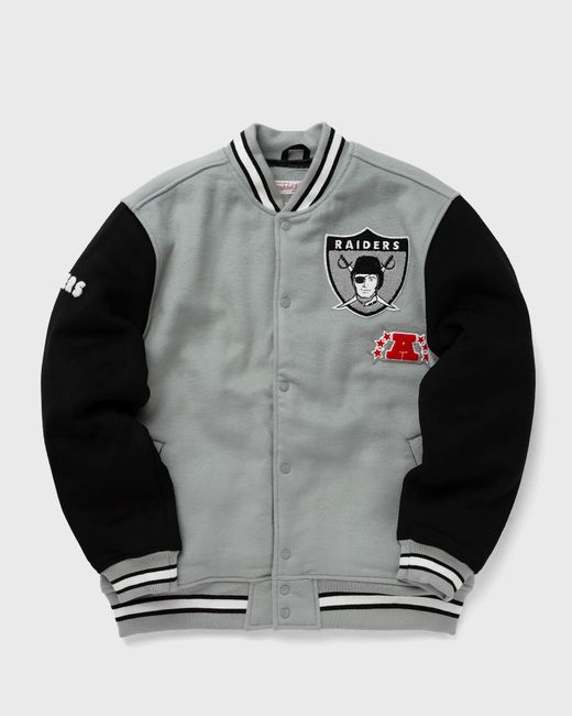 Mitchell & Ness NFL TEAM LEGACY VARSITY JACKET OAKLAND RAIDERS male College JacketsTeam Jackets now available
