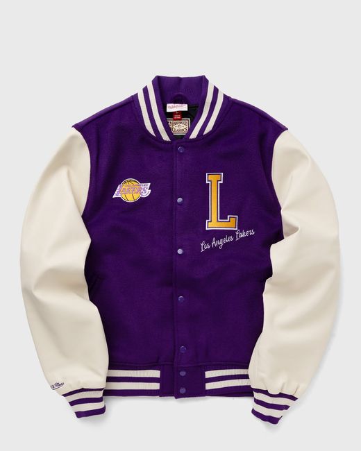 Mitchell & Ness NBA VARSITY JACKET LOS ANGELES LAKERS male College JacketsTeam Jackets now available