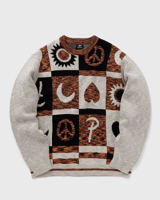 Patta JACQUARD CRAYON KNITTED LONGSLEEVE male Pullovers now available