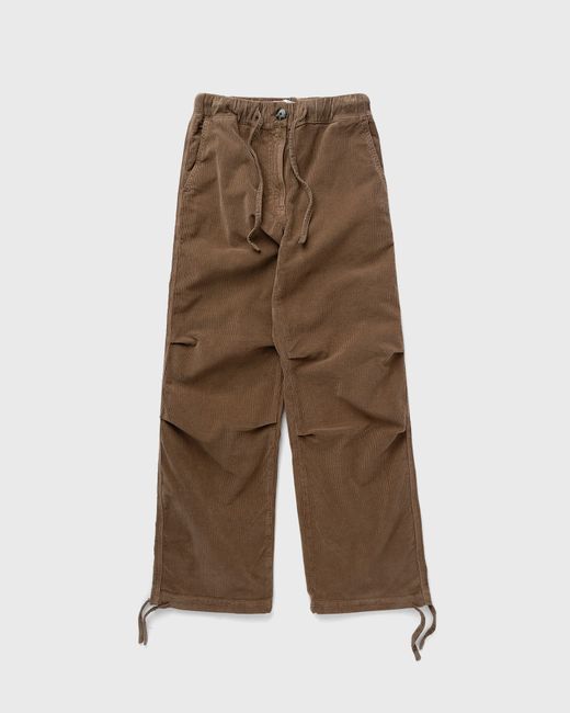 Ganni Washed Corduroy Drawstring Pants female Casual now available
