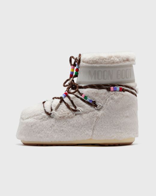 Moon Boot ICON LOW FAUX FUR BEADS male Boots now available 36-38