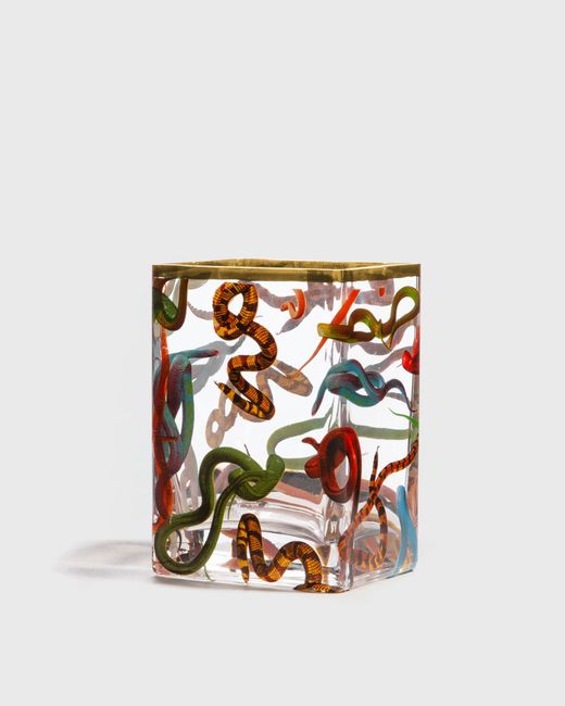 Seletti GLASS VASE TOILETPAPER SNAKES male Home deco now available